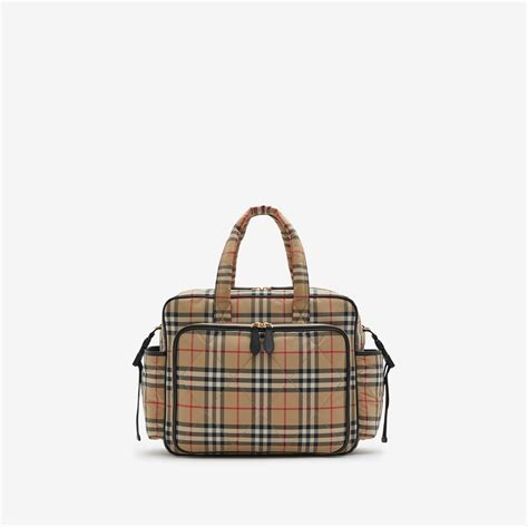 burberry check baby changing bag|burberry baby changing bag.